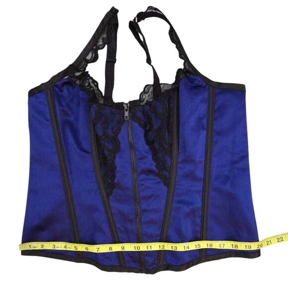 TORRID Cobalt‎ Blue Corset Top SZ 40 EUC - Picture 9 of 12